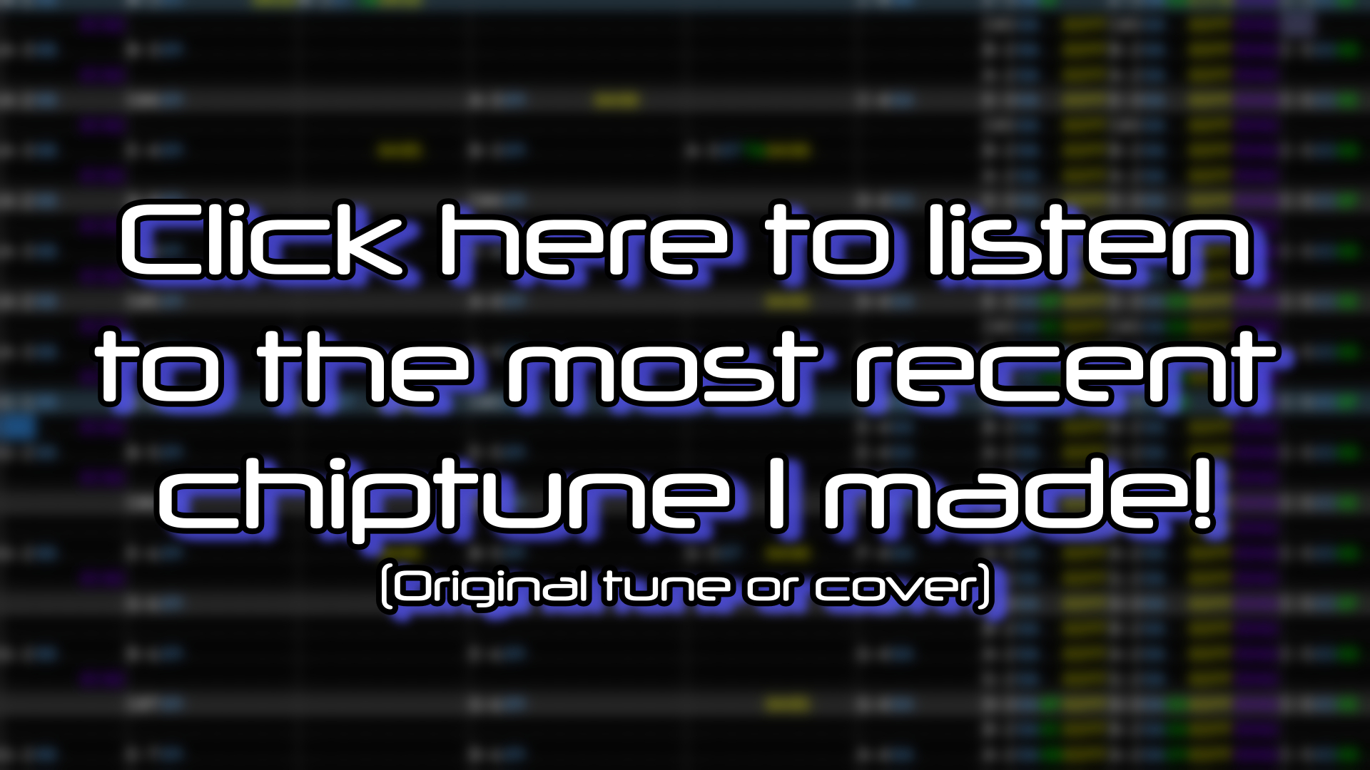 My latest chiptune!